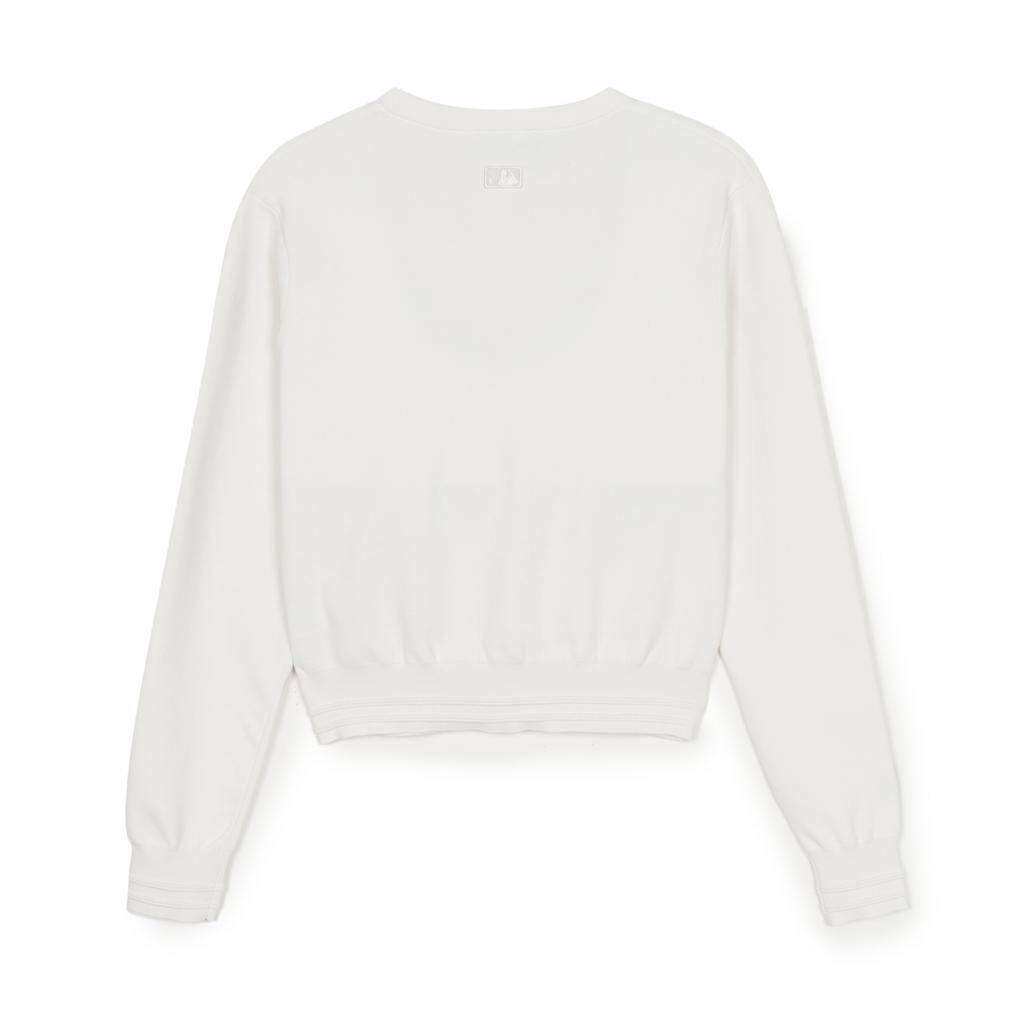 New MLB Basic New York Yankees Knitwear Women's White 3FKCB0251-50IVS