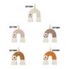 Rainbow Wall Hanging Decoration Handmade Woven Rainbow Decoration Nordic Ornament Baby Room Accessories Living Room