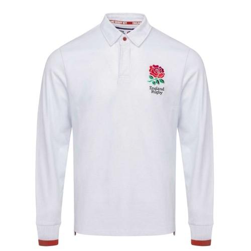 England RFU Mens Crest Long-Sleeved Rugby Jersey