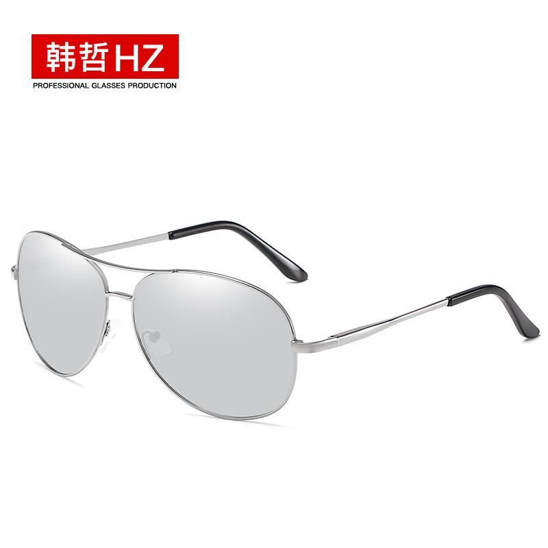 Spot men's and women's polarized sunglasses color-changing sunglasses toad glasses sunglasses aUV