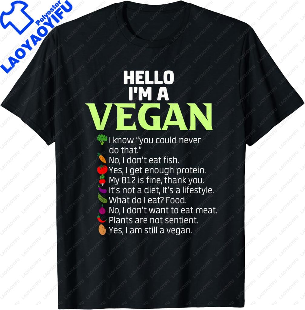Funny Gift Vegan Activism TShirt Pro Vegan Checklist Unisex Style Shirts for Women Men Clothing Streetwear Y2k Harajuku
