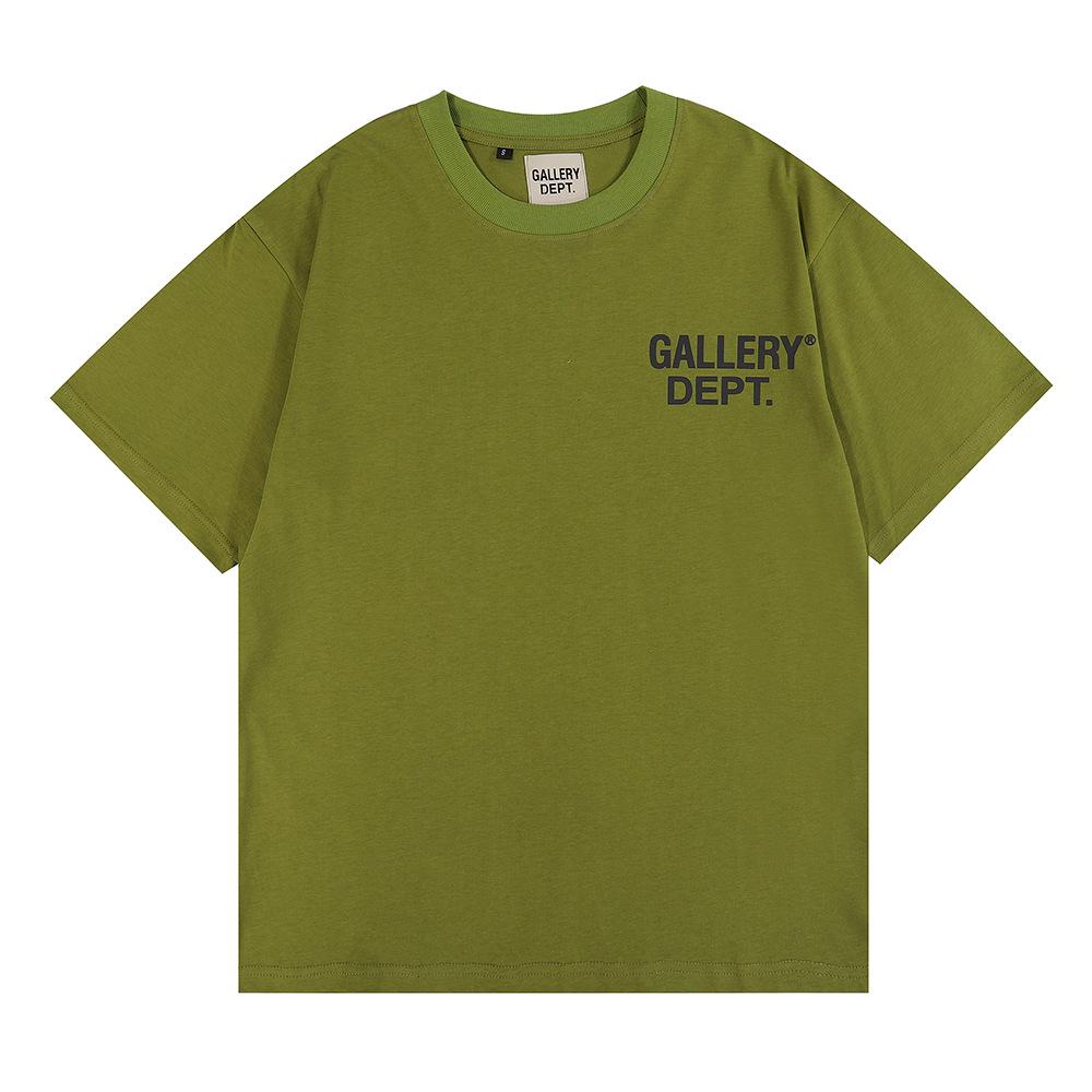 Gallery Dept Unisex High-Quality Double Yarn Cotton Pattern Print T-Shirt