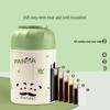 Uto Thermal Food Jar with 2 Panda Tote Bags