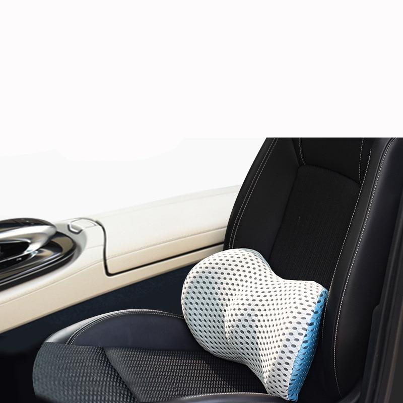 Car Headrest Pillow Support Travel Universal Soft Neck Pillows Cushion Memory Foam Car Lumbar Back Support Auto Headrest