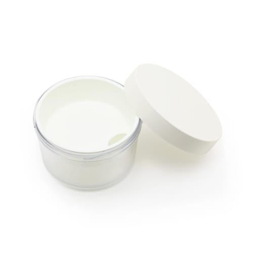 Miyoshi Seisakusho GEL-COOL Noodle Lunch Container with Integrated Ice Pack, Round, Milk White, 0101-0233