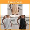 Sequin U Neck Sleeveless Loose Dress With High Waist For Casual And Party Wear
