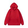 2024 Women's Fleece-Lined Sunset Print Hoodie with Kangaroo Pocket & Drawstring