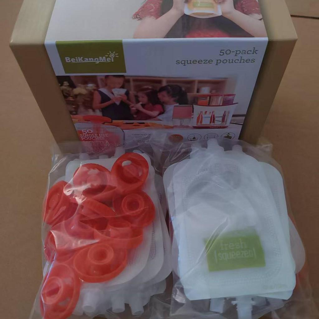 Portable Baby Food Fruit Puree Squeezer and Juicer