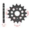 530 Front Rear Star Gear Sprocket for KAWASAKI ZX600 ZX6 Ninja ZZR600 VN800 ZZR500 ZZR 500 600 VN 800 Vulcan Classic Drifter