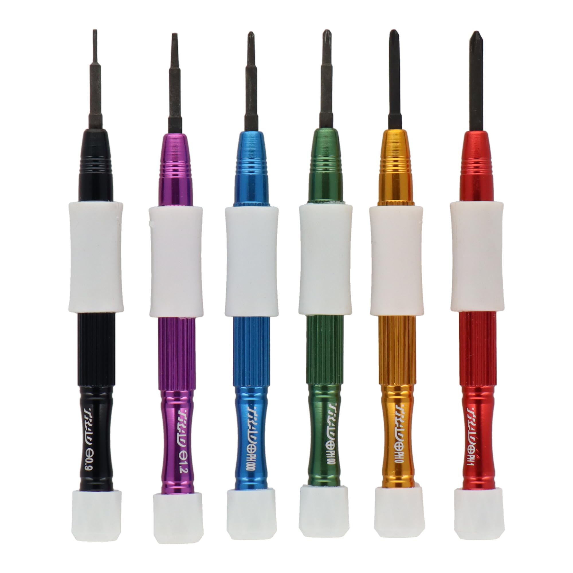 

trad aluminum precision screwdriver set 6 pieces 820384 TAS-6