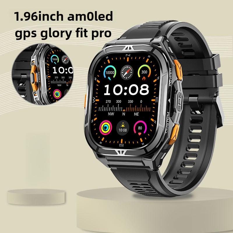 

X5 Умные часы AMOLED Спортивные Мониторинг здоровья 100 + Спортивных режимов Водонепроницаемость 50 м Наручные часы с GPS для улицы