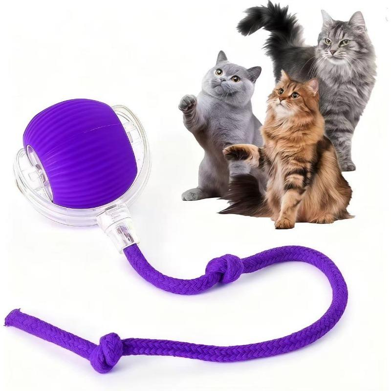 Smart Interactive Cat Toy Ball Automatic Self Moving Cat Teaser Ball For Cats
