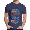 Unisex T Shirt Intelligence Is The Ability To Adapt To Change Great Harajuku Round Collar Cartoon