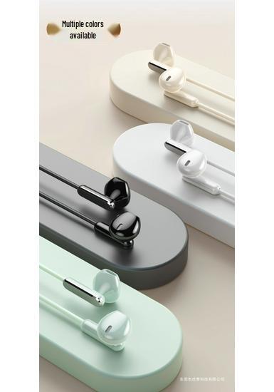 Wired Noise-Cancelling In-Ear Headphones with Type-C Interface - High-Quality Sound & Heavy Bass for Gaming and Music on Phones & Tablets