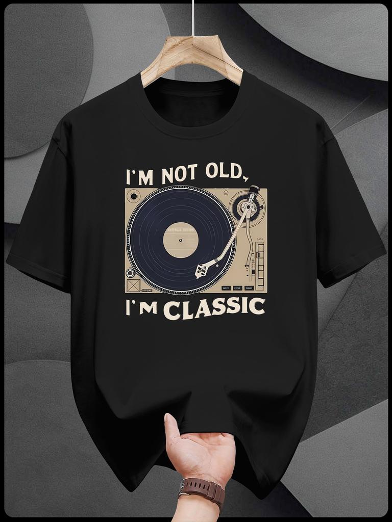 Men Tshirt New Summer Style 100 Cotton Material Unique Print Pattern Fashionable Casual Attire Suitable for Both Men and Women