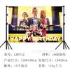 Theme Birthday Background Cloth Anime Cartoon Children's Birthday Party Decorative Props Photography Photo Screen