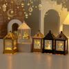 Ramadan Dekorationen Kerzenlampe 2026 Eid Mubarak HängeLaterne Muslimisches Geschenk Ornament Ramadan Mond und Sterne Nachtlicht