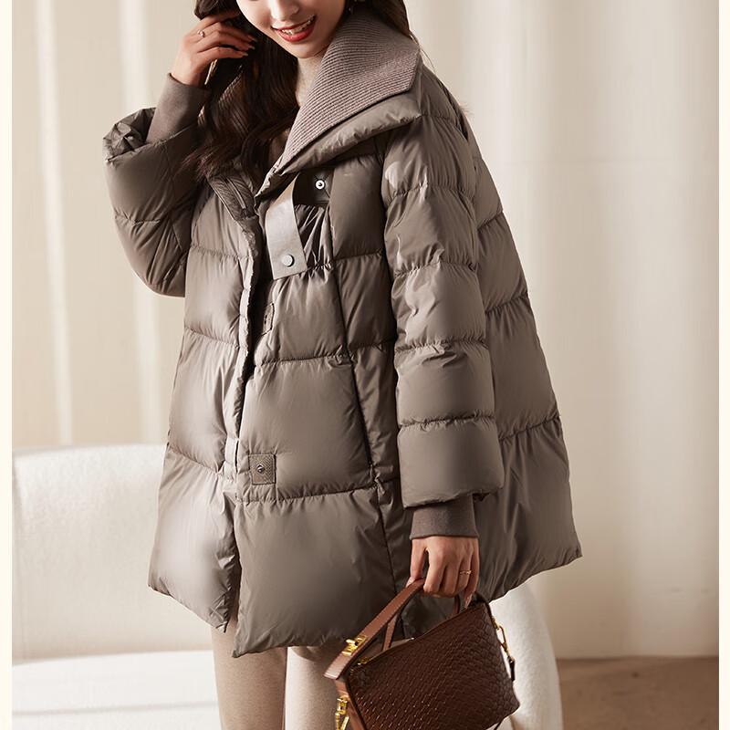 JIANHU Women's 90% White Duck Down Winter Puffer Jacket