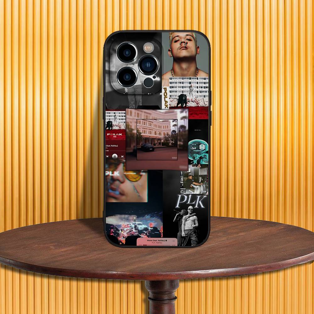 

Rapper PLK Chambre 140 Phone Case For iPhone 17,16,15,14,13,12,11,Pro,Max,Plus,X,XS,SE4,E,Mini,Soft Black Case iPhone14ProMax