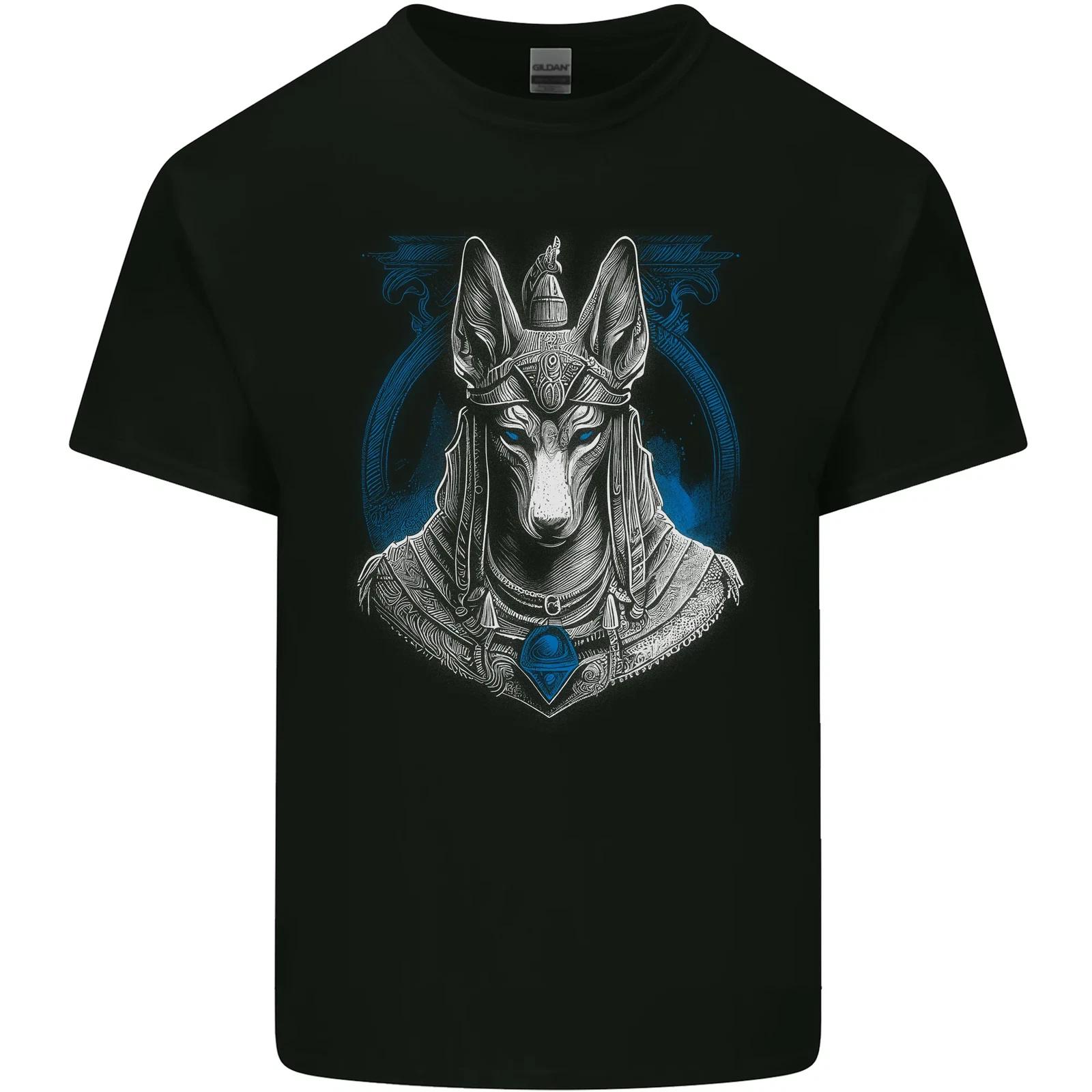Anubis Ancient Egyptian God Egypt Kids T-Shirt Childrens L