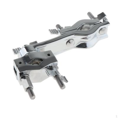 Suporte de conexão de tambor Grampo de rack Suporte de percussão Fixação Extensão ajustável