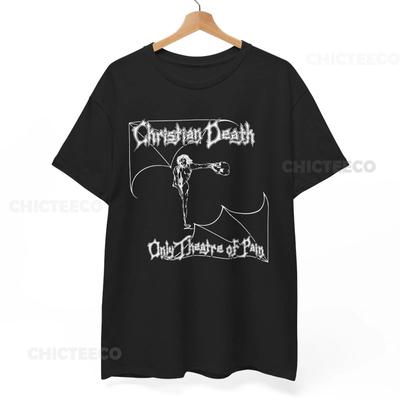 Christian Death Only Theatre of Pain Rozz Williams T-shirt, Gothic Unisex Tee