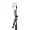 Selfie-Stick-Stativ für Fotos mit Gesichtserkennung 360 AI-Gestenerkennung - Schwarz