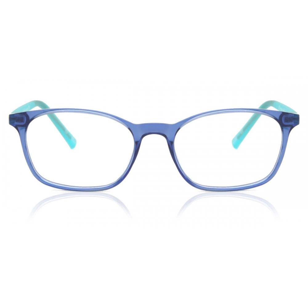 

Full Rim Rectangle Transparent Blue Smartbuy Kids Steph Jsk 357 004 Fashion Kids Eyeglasses Transparent Blue/49