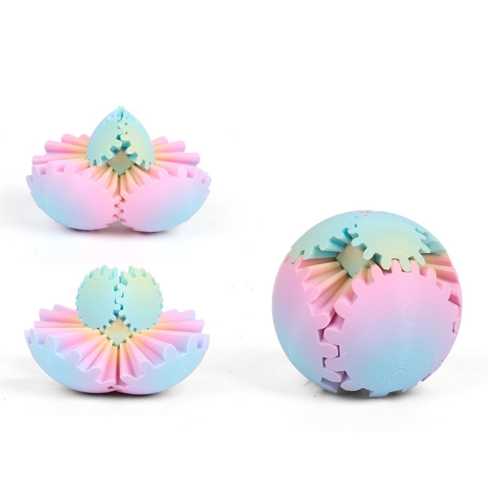 3D Gear Ball: Popular Stress-Relief Rotating Toy