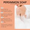 Persimmon Soap Natural Fresh Fragrance Moisturizing Bath Soap Gentle Ingredients Comfortable Cleansing Skin Care 100g