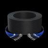AIENKIS Outdoor Armored Single-Mode 8-Core FC-FC Fiber Optic Patch Cable