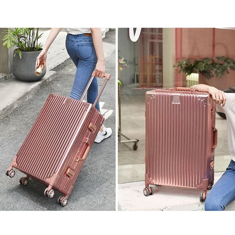 BATANUV F1805-20 20-inch Aluminum Frame Carry-on Suitcase