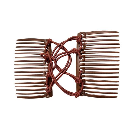 Women Hair Comb Elastic Rope Design Non-Slip Hair Comb Yoga Running Makeup Versatile Hair Accessories