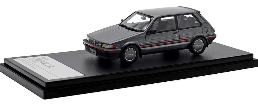 

Hi Story Toyota Corolla Customized Gray Metallic Готовый продукт 1/43 FX-GT (1984)