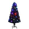 VidaXL Pre-lit Christmas Tree with Stand, Christmas Tree with LEDs, Holiday Decoration, Indoor Party Ornament 284301