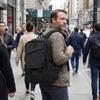Durable Business Men's Backpack Black Large Capacity Travel Backpack Waterproof Lightweight Laptop Backpack