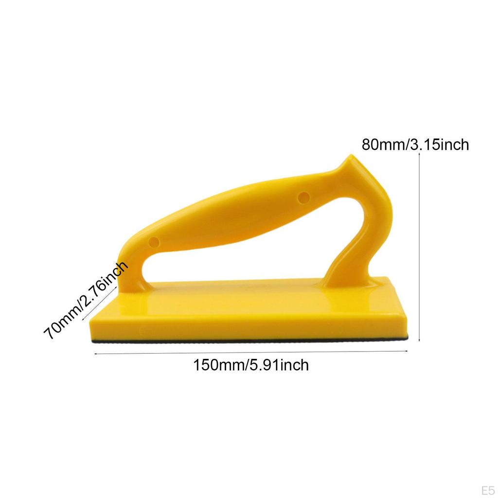 Woodworking Push Block for Router Tables 2mm Rubber Base Balanced Force Design