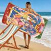 Creamy Mami 2D Flat Print Beach Towel, Large Soft Quick Dry Towel for Beach Camping Swimming.NSTJ0928522