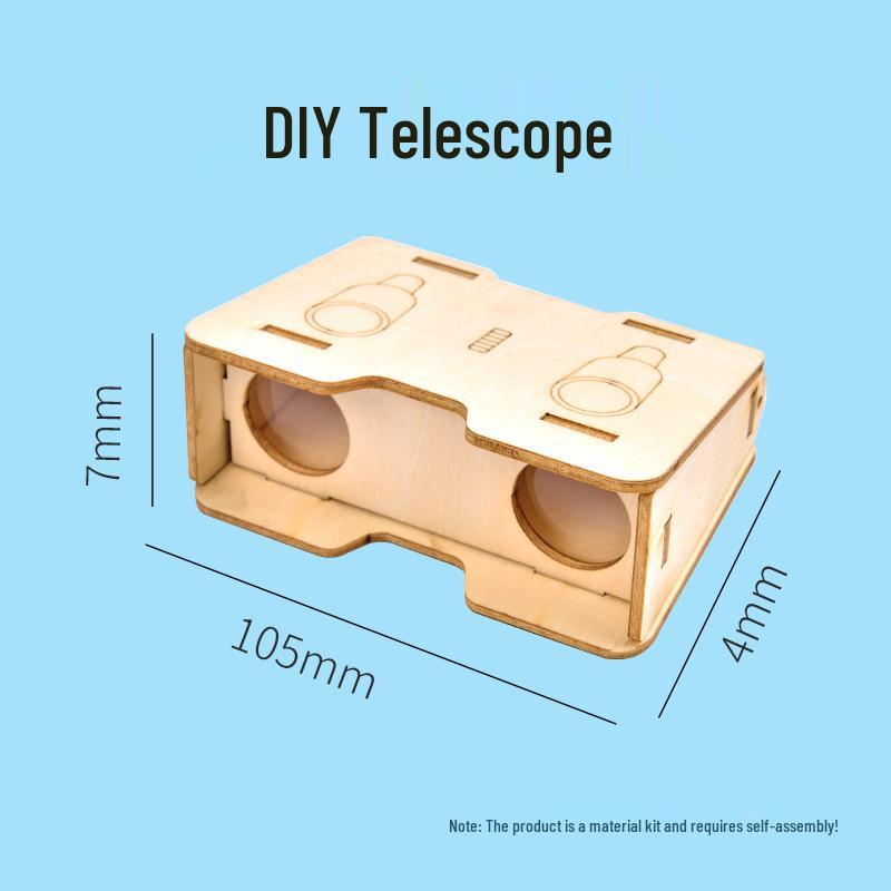 DIY Children s Telescope Kit: Educational Science Toy for Creative Student Experiments and Inventions