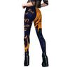 New Women's Clothing Halloween Carnival Night Dark Style Pattern Print Tight Fitness Leggings Women