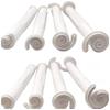 Lot de 4 outils DIY Motifs Fleurs Graffiti Papillons Lune Floraux Outils de Pointillage Stylo Peinture par Points Outils de Gaufrage Stylo Tampon Art