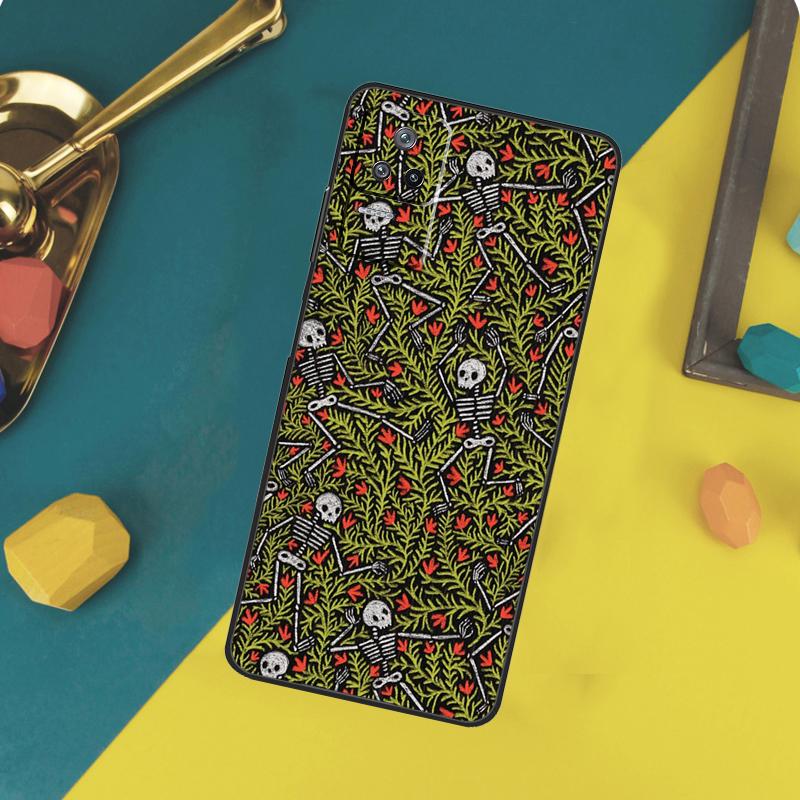 Bones Skeleton Case For Xiaomi 14T 11T 12T 13T Pro 13 14 15 Ultra POCO X7 Pro X3 X5 X6 F5 F6 M6 Pro Funda