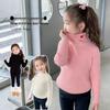 In-Stock Girls' Turtleneck Sweater: Stylish Knitted Base for Autumn & Winter