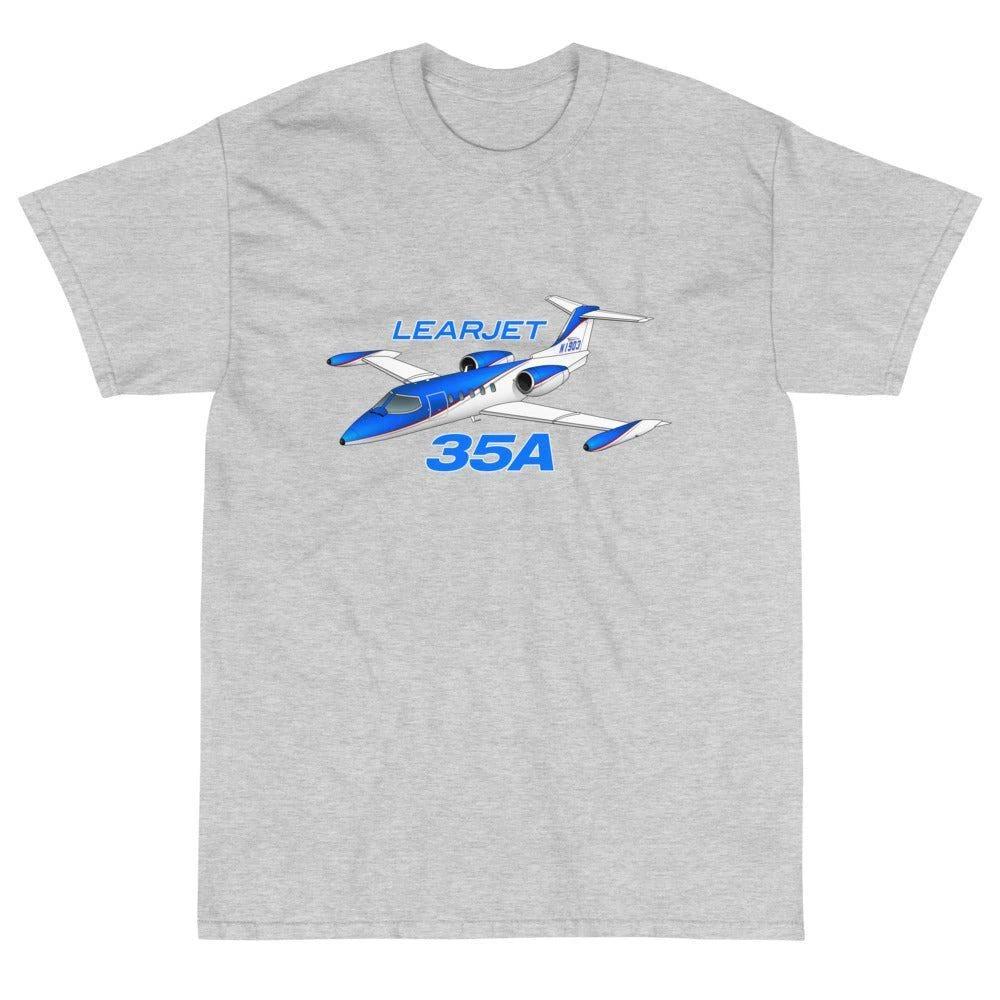 

Learjet 35A Custom Airplane T-Shirt - Add Your N# S