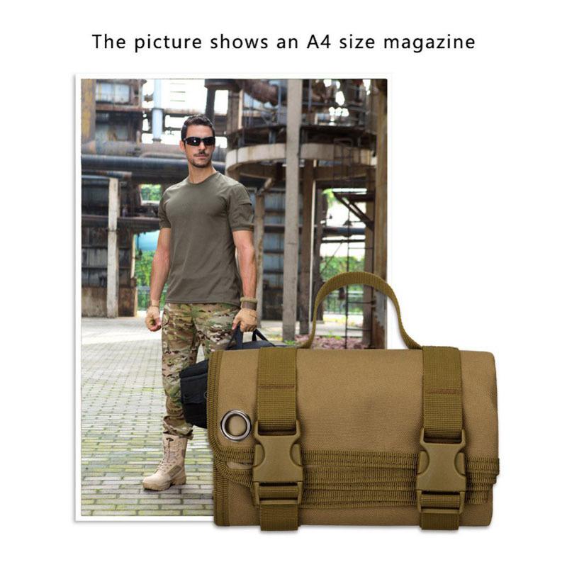 Tactical Portable Hunting Padded Roll Up Rifle Shooting Camp Mat Waterproof Pads
