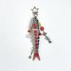 Exquisite Handmade Fish Keychain For Fishing Enthusiasts Souvenir Gifts Bag Pendant Decoration Jewelry Accessories