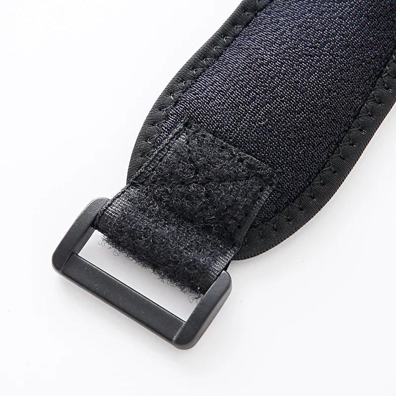 Adjustable EVA Soft Pad Knee Strap Patella Tendon Protector Running Cycling Gym Sports Knee Support Compression Wrap Unisex Pain