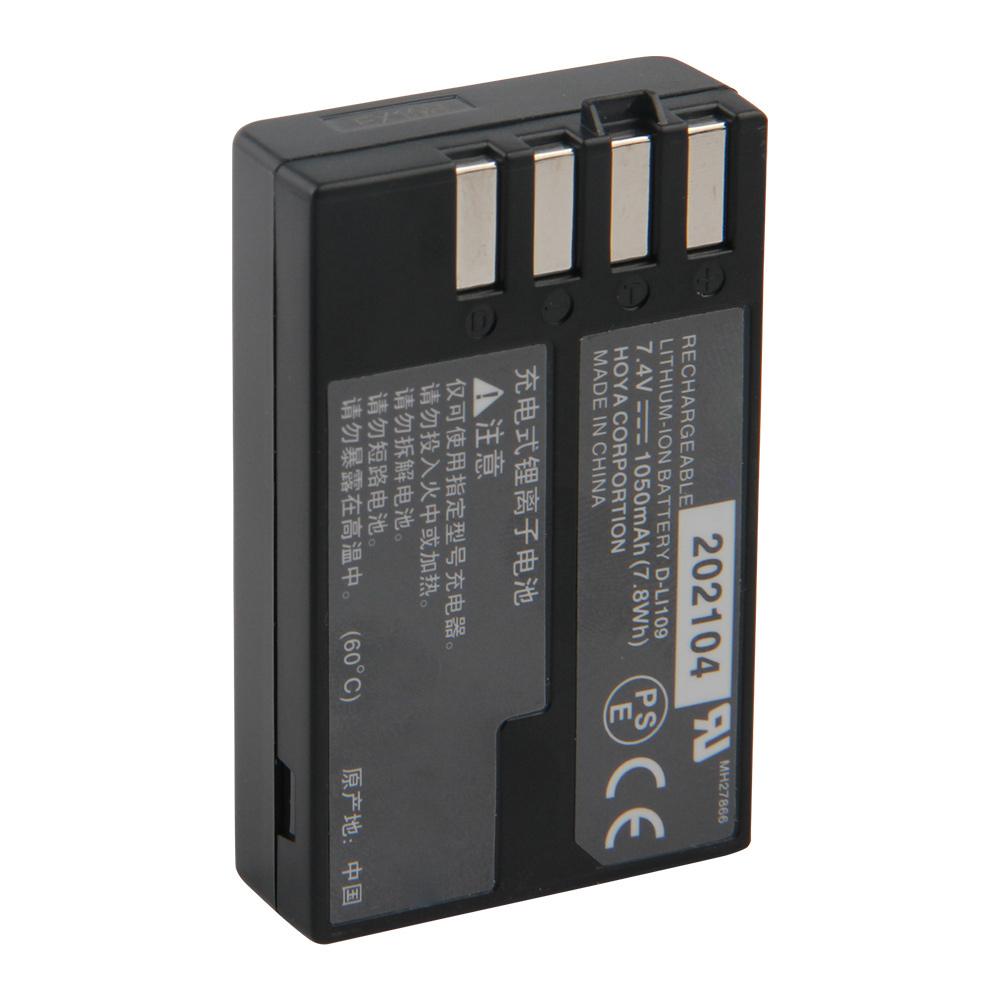 Replacement Battery D-LI109 For Pentax K30 K50 K70 K500 KR KS2 KS1 K-30 K-50 K-70 K-500 K-R K-S2 K-S1 1050mAh