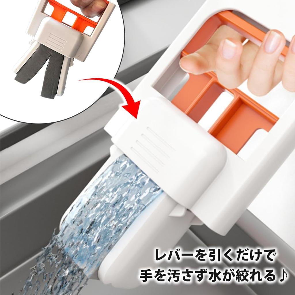 Mini Folding Sponge Handy Manual Window 5 Replacement Sponges Mop, Mop, Mop, Cleaning, Cleaning,