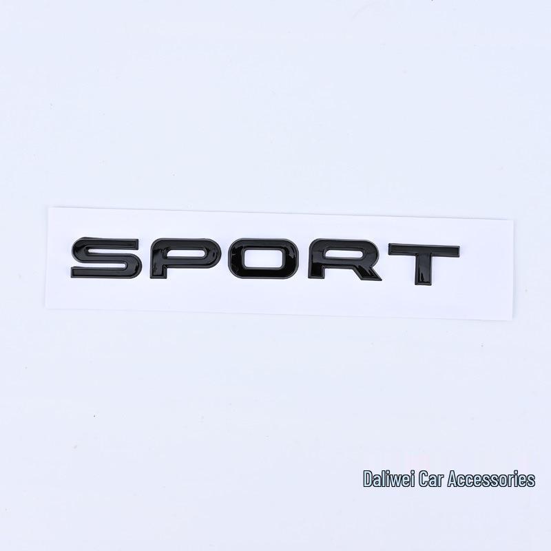 Range Rover Sport Tailgate Metal Decals & Rear Emblem